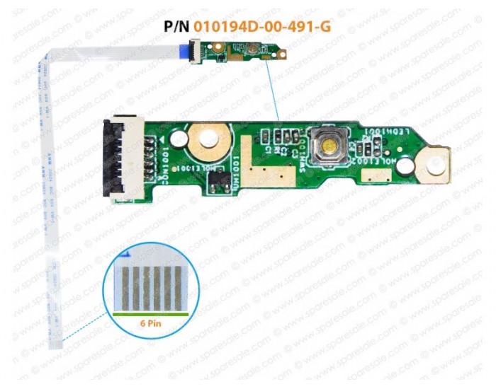 LAPTOP ON | OFF SWITCH BUTTON FOR HP 15D | 14D